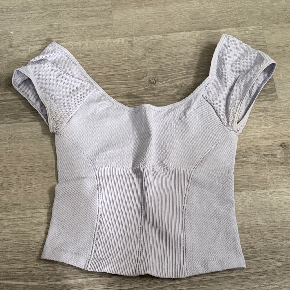 Free People Movement Lavender Top